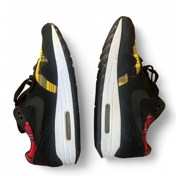 Nike Woman's Tartan Plaid Air Max 1 Se Preppy Sneakers SZ 7 - Picture 4 of 6